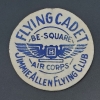 1930s Flying Cadet  Be-Square Air Corps Felt Patch